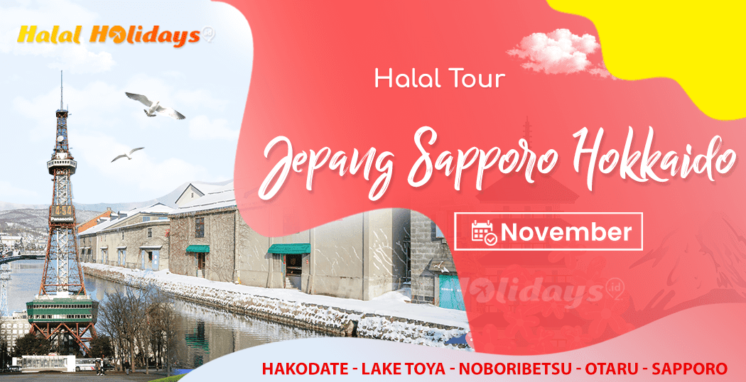 Paket Tour Sapporo Hokkaido Bulan November 2024