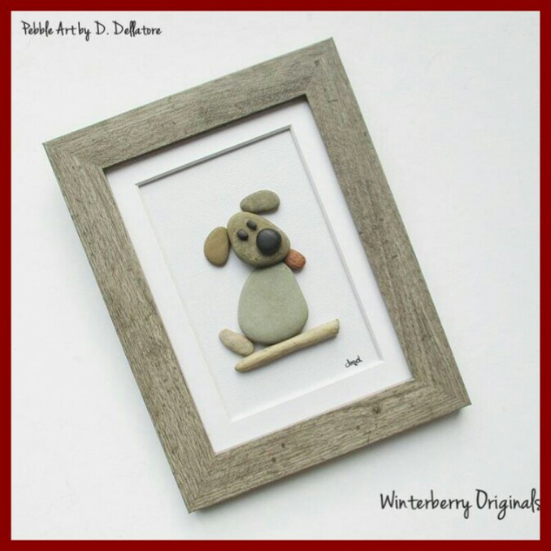 Dollar Store Crafter Turn Dollar Tree Pebbles And A Frame Into A Cute