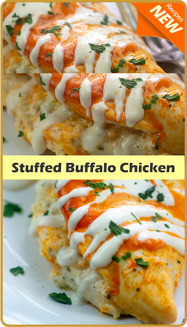 Stuffed Buffalo Chicken | Think food