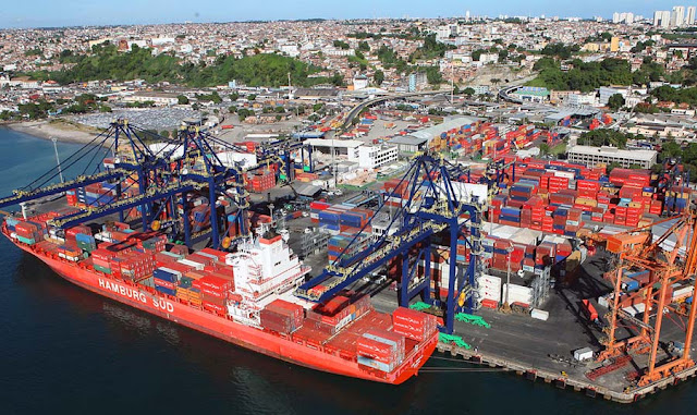 Exportações baianas crescem 27,4% em maio