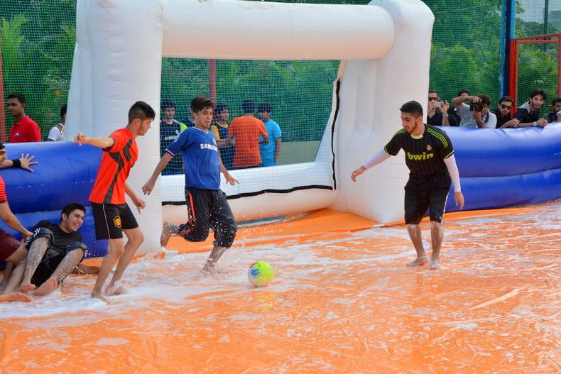 Soap Football in Chennai