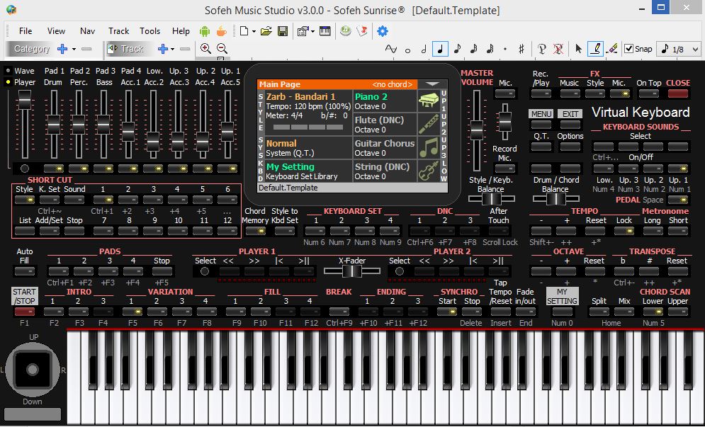 Download ORG 2017 Versi PC atau Virtual Keyboard PA4X