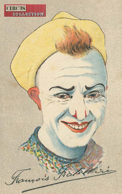 portrait du clown blanc 