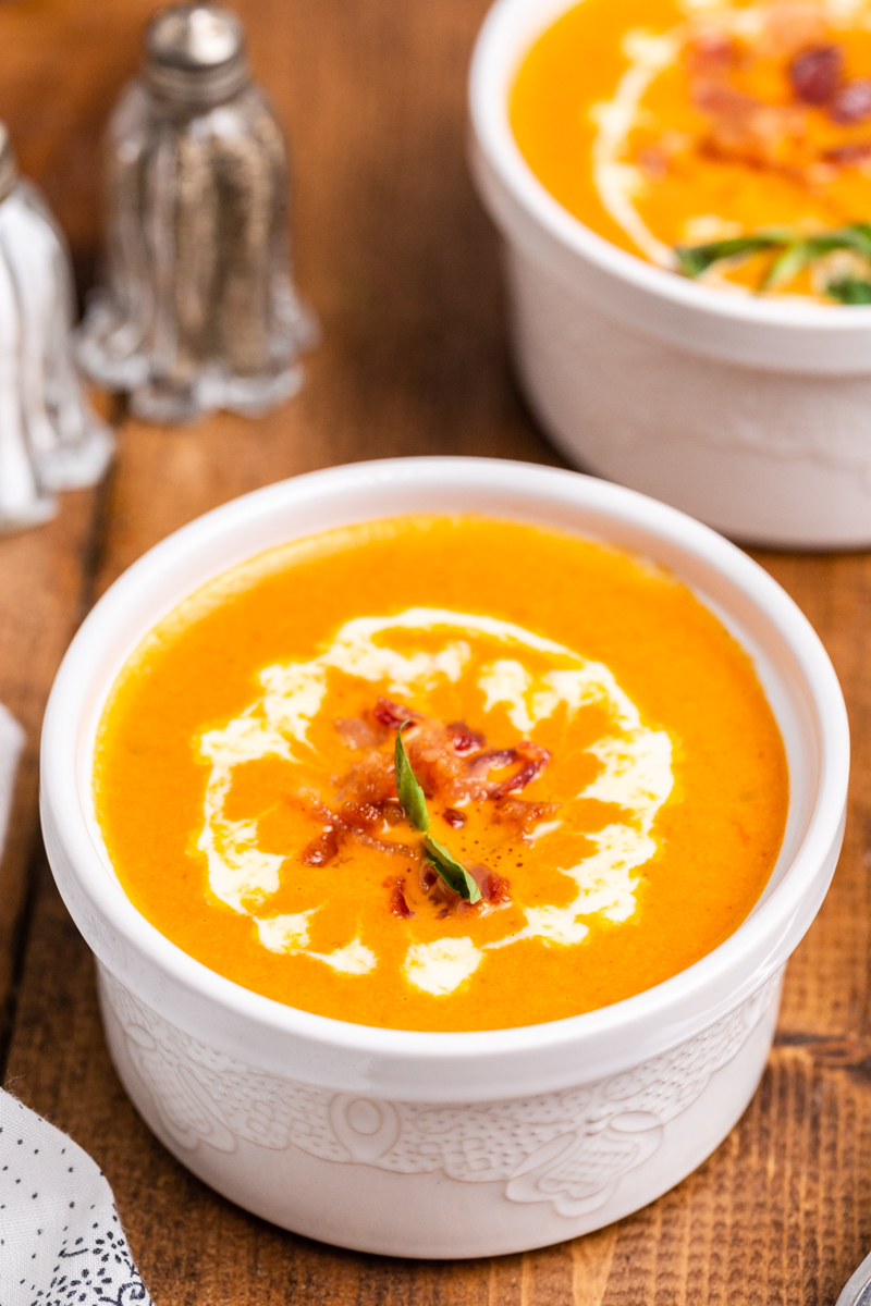 Keto Tomato Bisque with Bacon | Bobbi’s Kozy Kitchen
