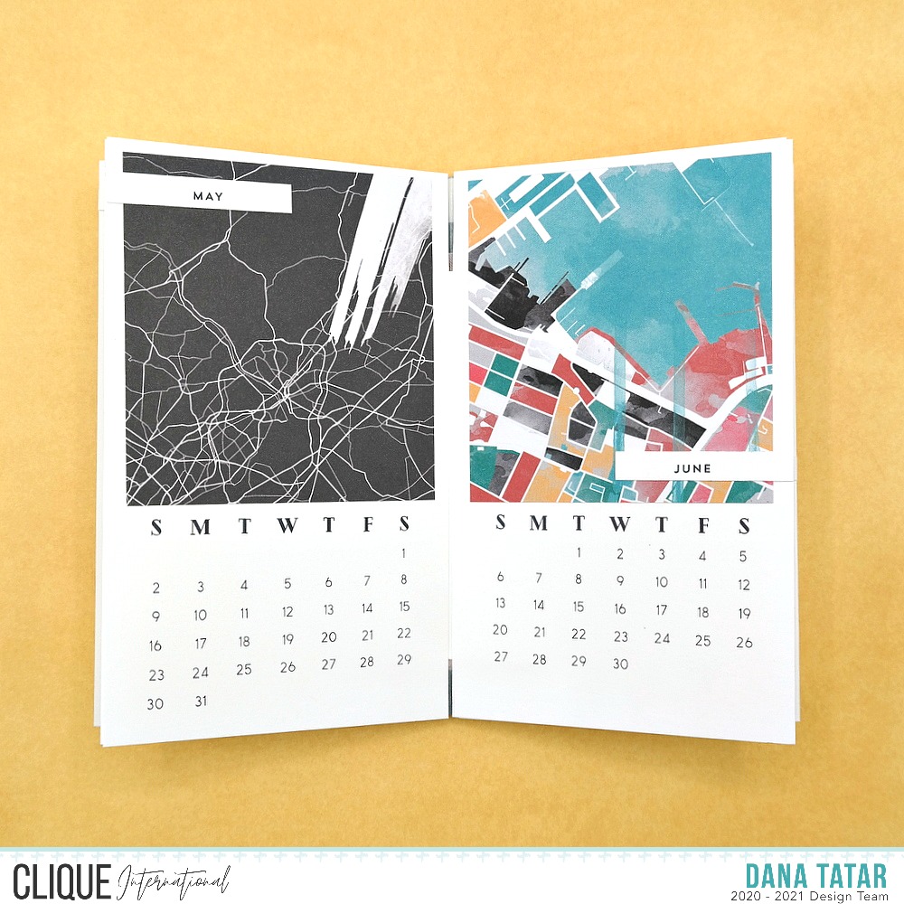 DIY 2021 Calendar Book Clique International