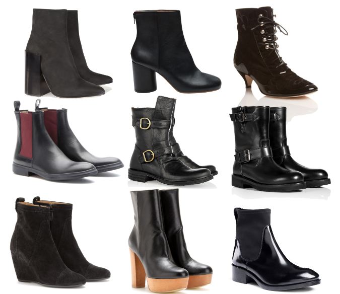 black pointed toe cowboy boots