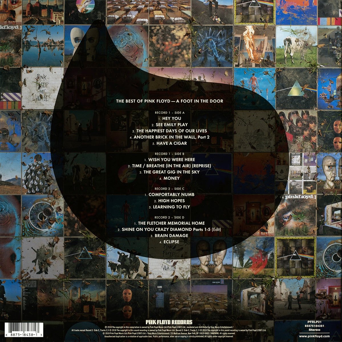 Pink Ilustrado: 2011 The Best Of Pink Floyd: A In Door