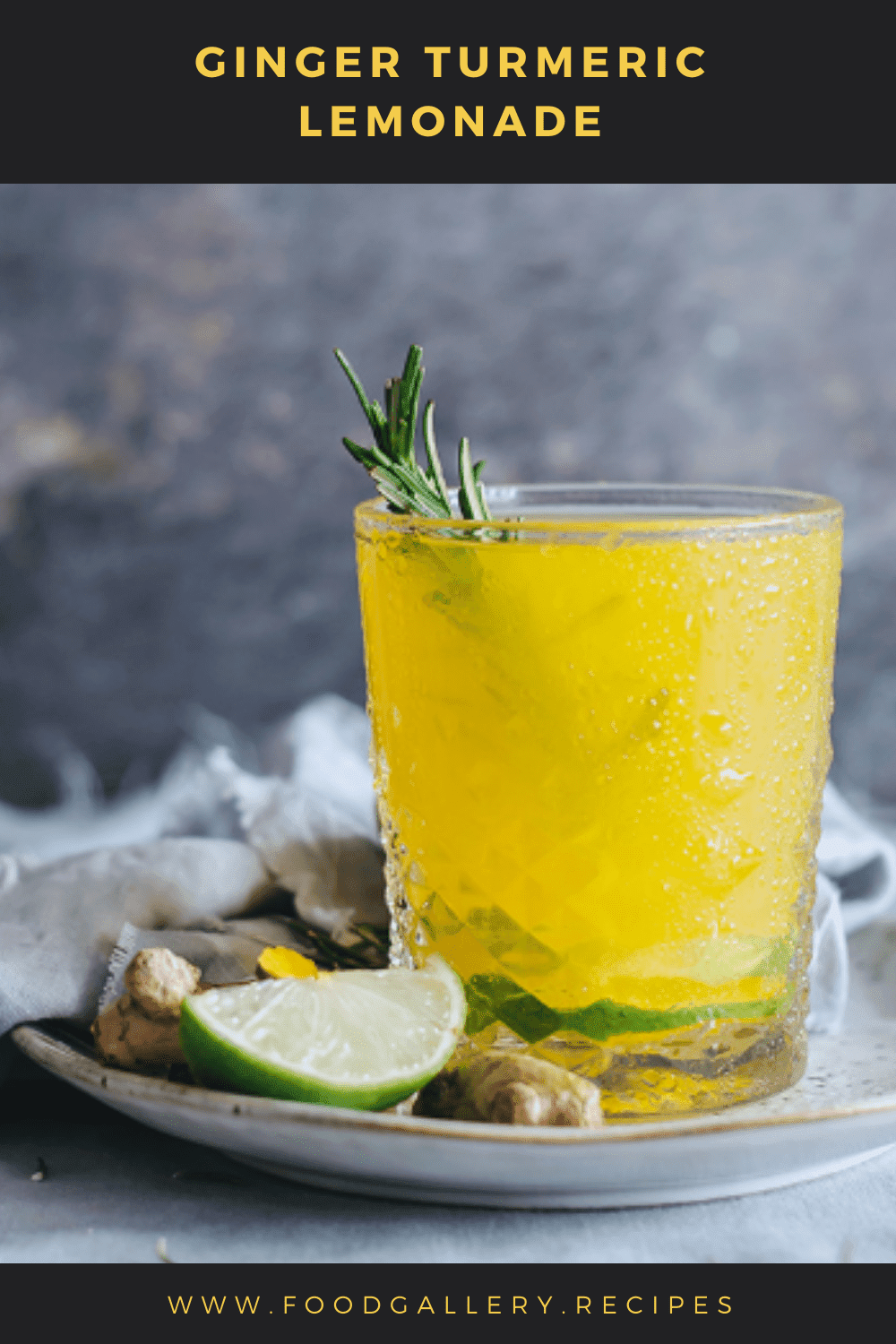 Ginger Turmeric Lemonade Kawis Harian