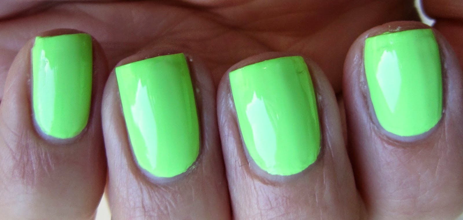 3. "China Glaze Grass is Lime Greener" - wide 4
