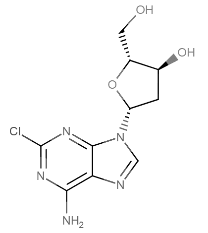 estrutura quimica da cladribina mavenclad