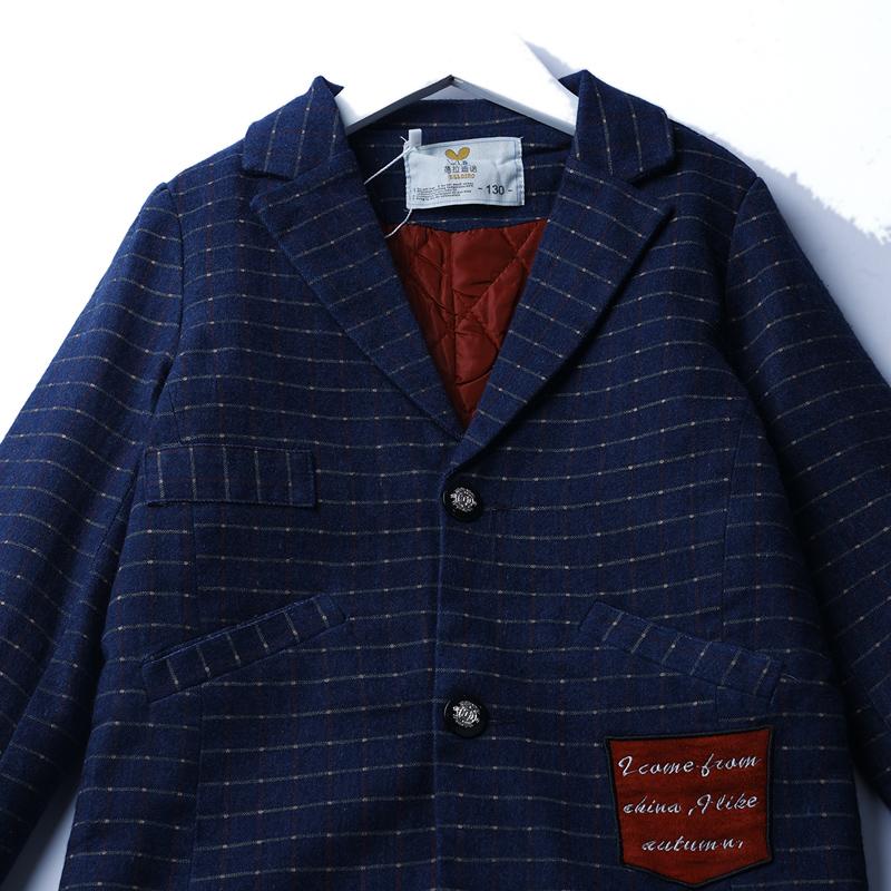 Áo Blazers Bé Trai Nỉ Tay Dài Sọc Ngang - BELDINO 158297 6 7 104