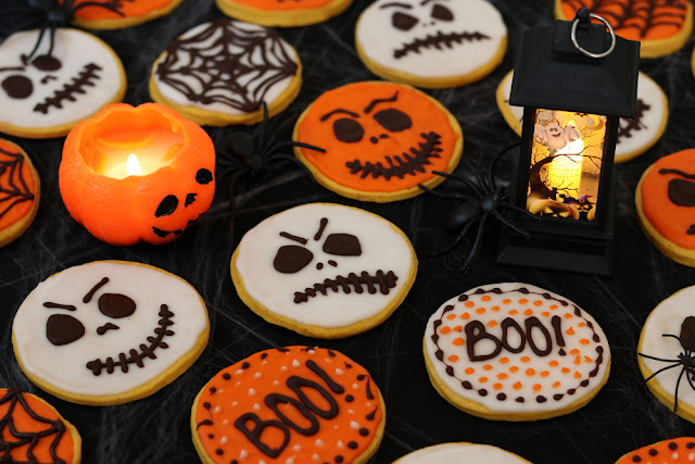 Тыквенно-апельсиновое печенье "Halloween"