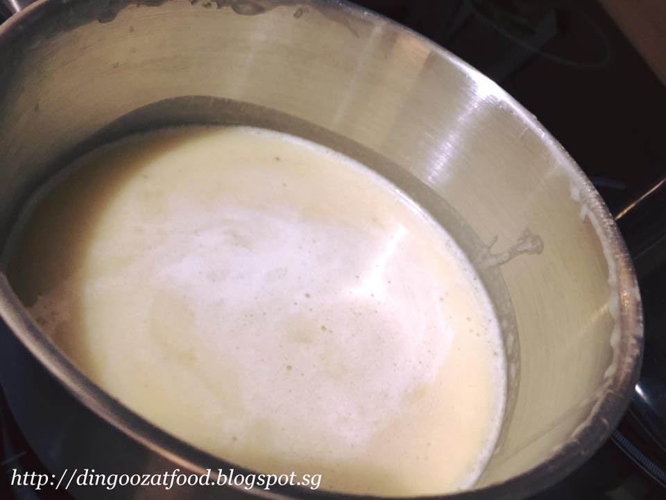 Miki's Food Archives How to make Banana Custard that never turn dull