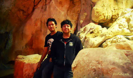 Di dalam Wisata Air Pantai Kartini