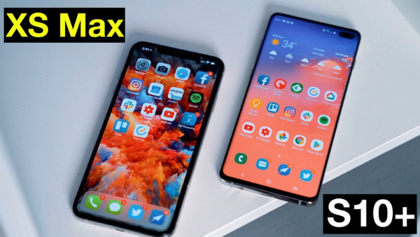 مقارنة بين iPhone XS Max و بين +Galaxy S10.. من الأكثر تحملا؟  