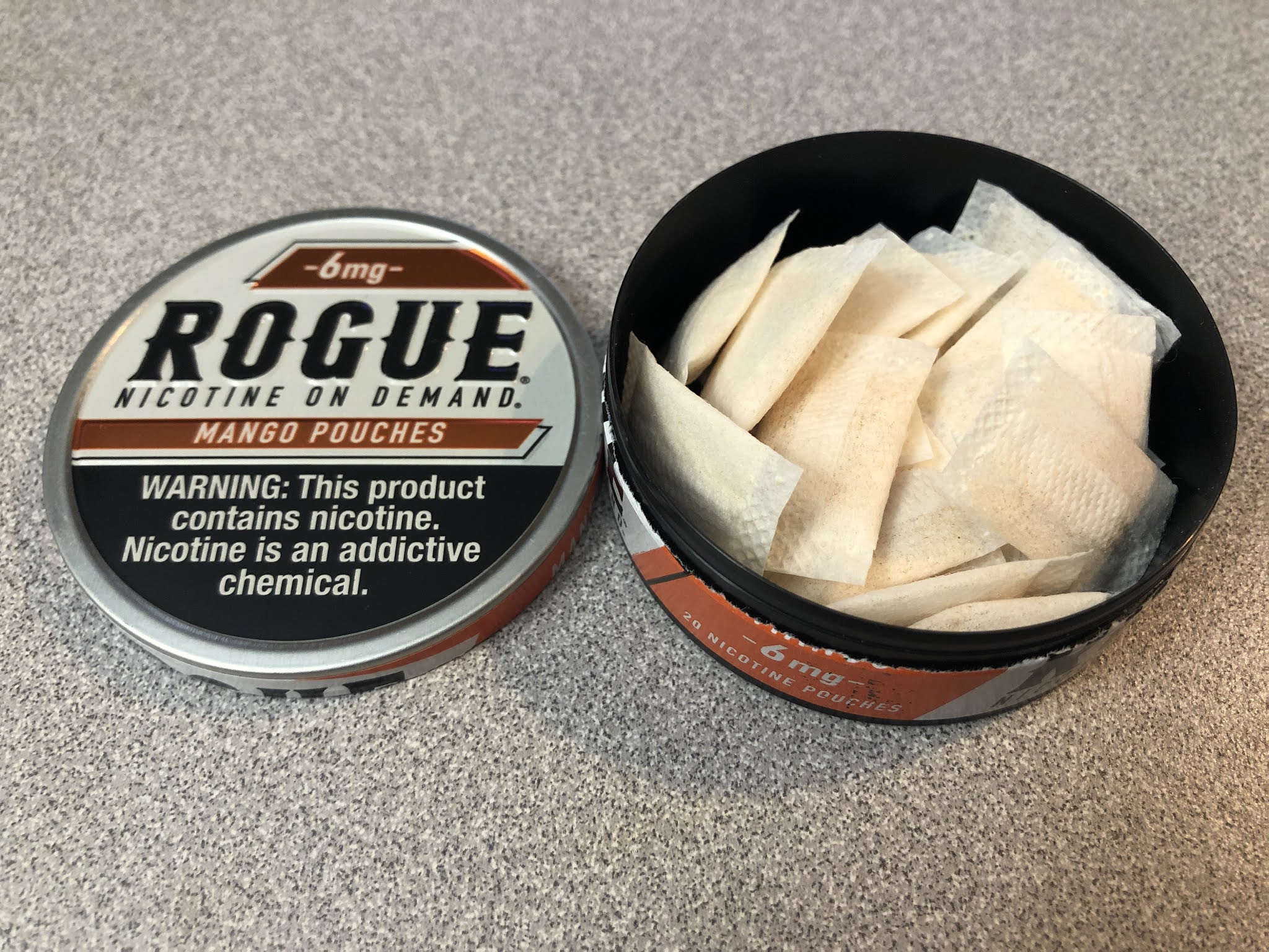 Rogue Nicotine Pouches Review. 30 October 2020.