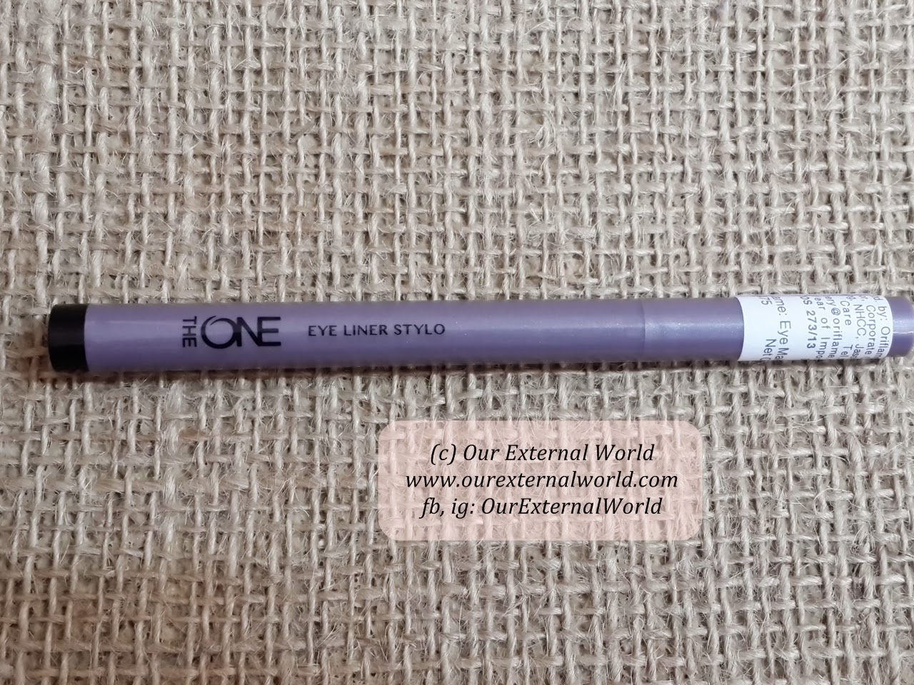 Oriflame TheOne Eye Liner Stylo Review & Swatch