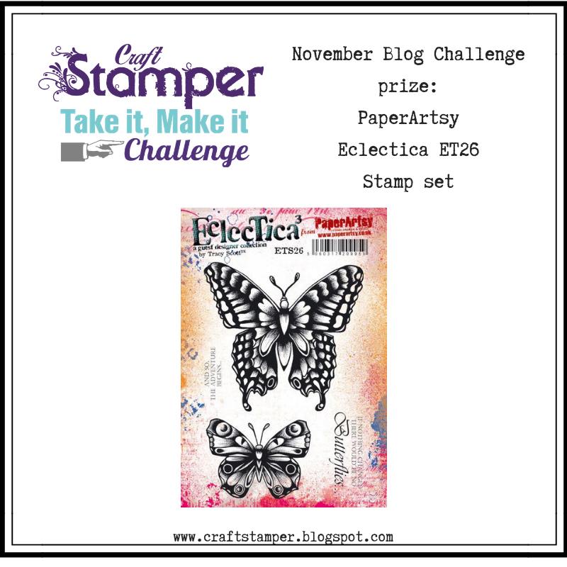Craft Stamper November Challenge