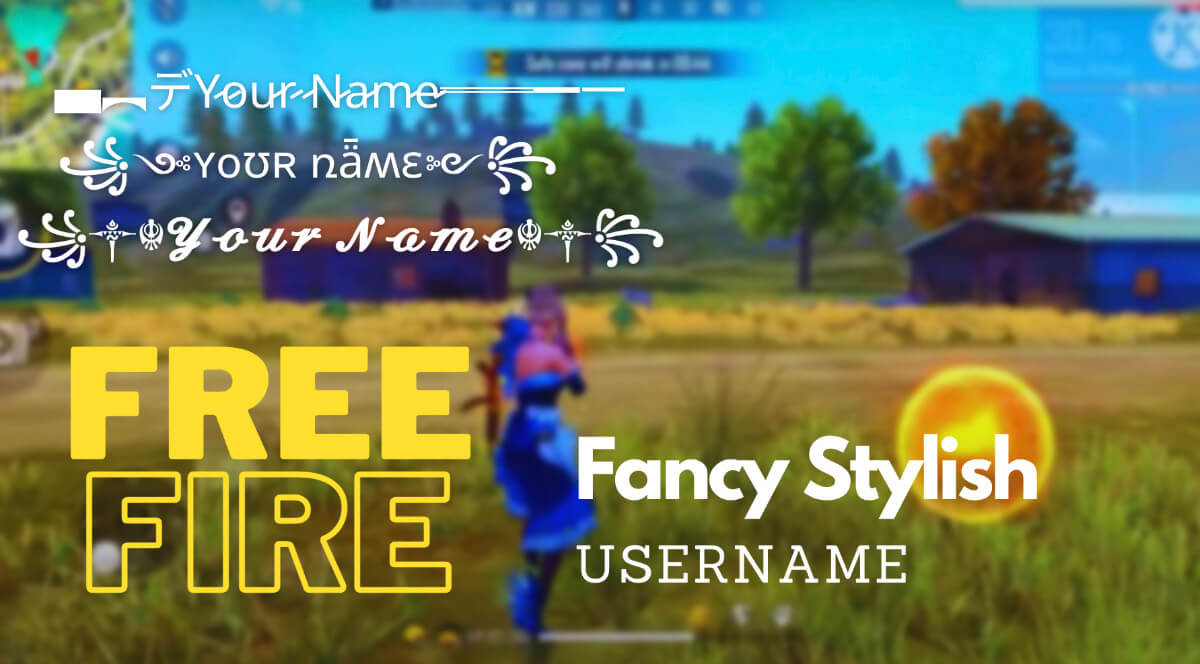 free fire fancy names
