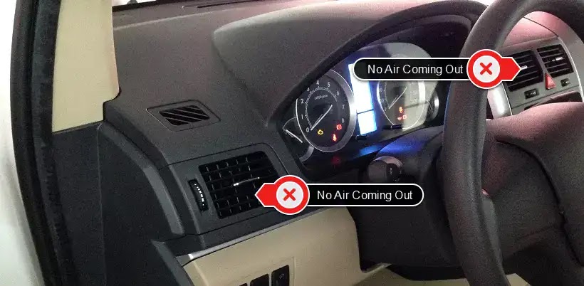 No Air Coming Out of Car Vents | All About Auto | Cartechhome