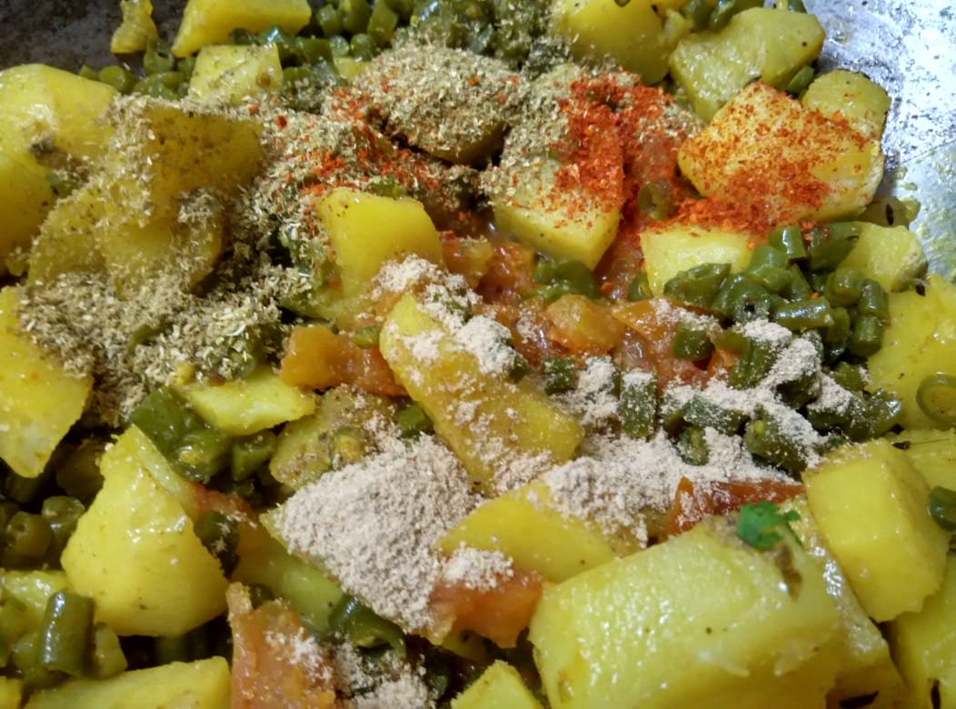 Aloo Beans ki Sabzi Potato and French Beans Recipe