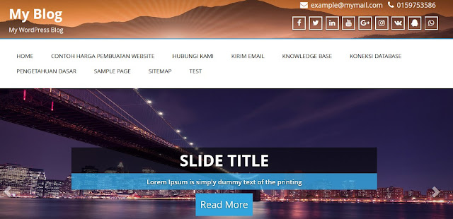 50 Free and Latest WordPress theme