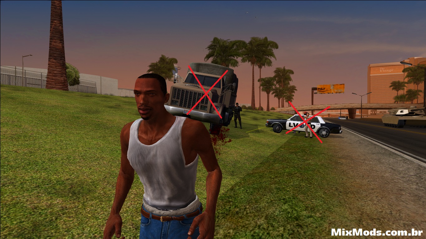 Como não ser procurado pela policia no gta san andreas (sem cheats) 