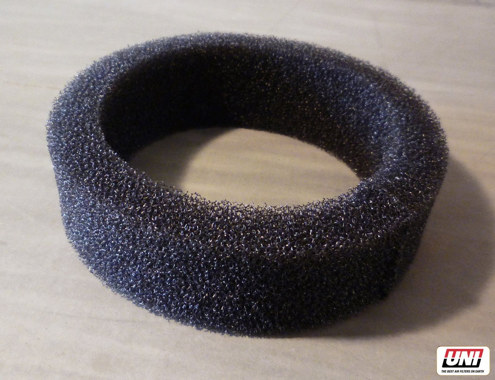 UN BF-1 Unversal Bulk Flter Foam 12" X 16" X 5/8" Green - Very Fne