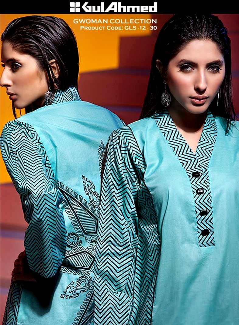 Gul Ahmed GWomen Collection 2012 GWomen Summer Eid Designs 2012 By