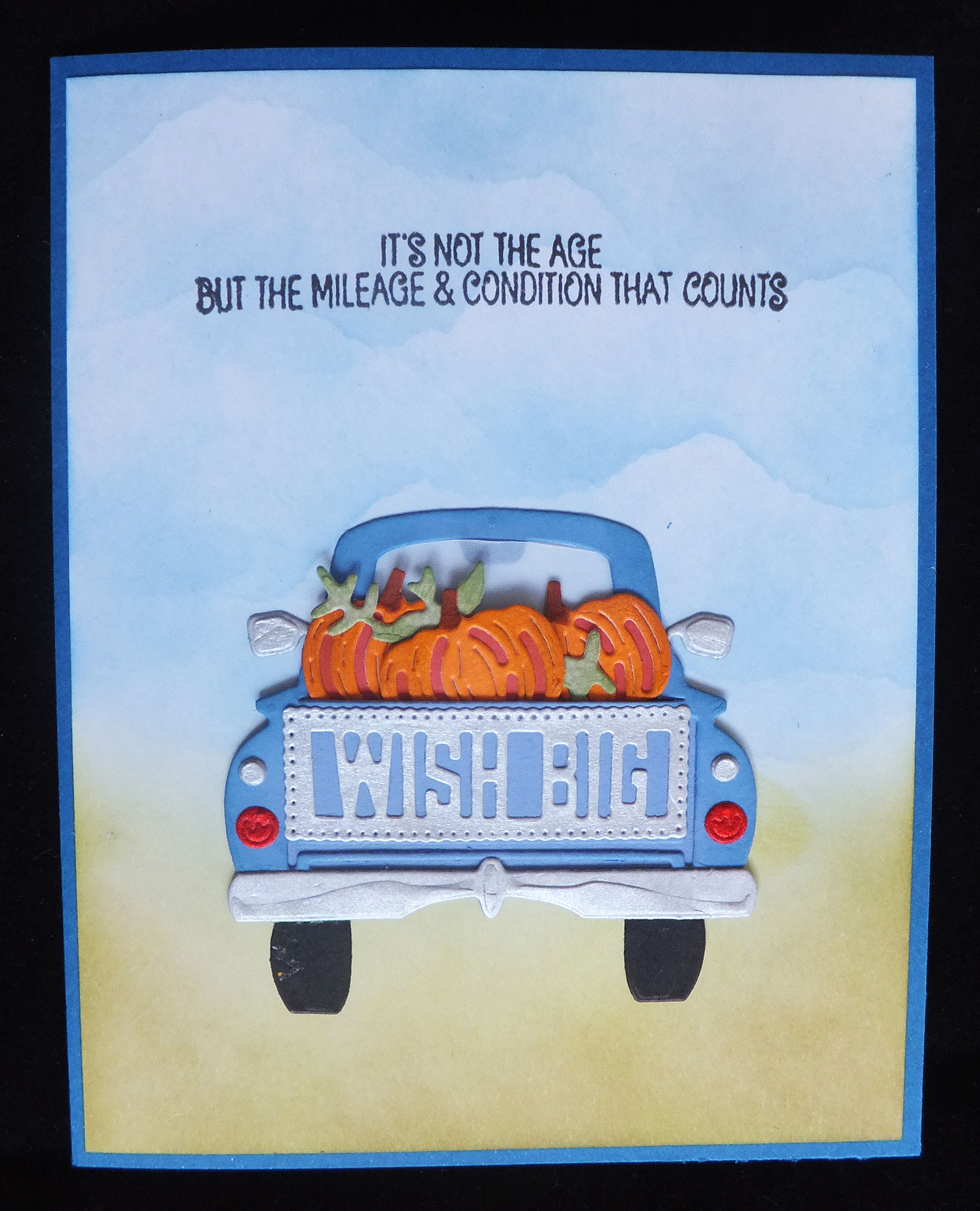 Paper Panacea: An October birthday card...