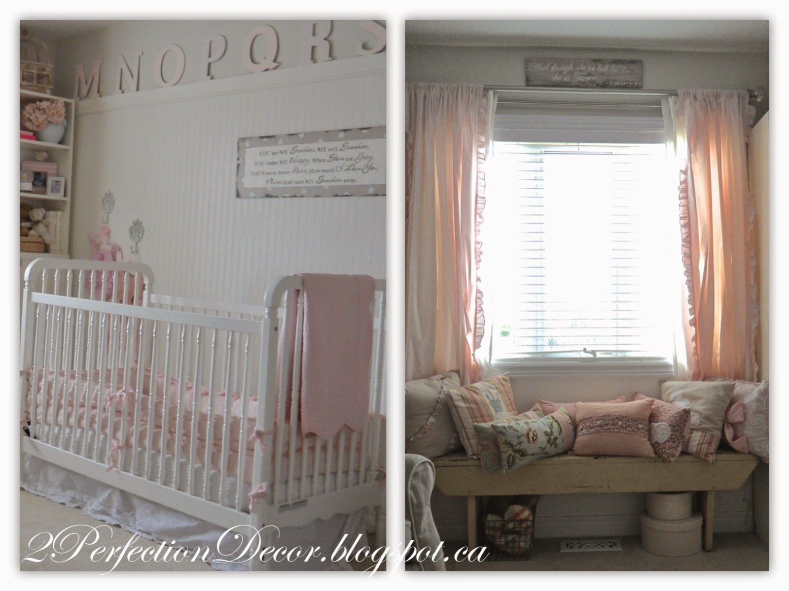 2perfection Decor Our Daughters Bedroom Nursery Reveal