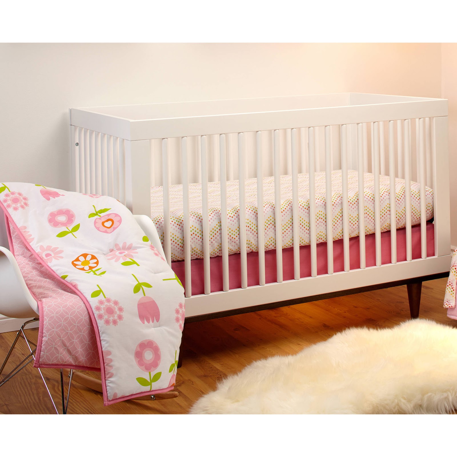 Kids Deals Circles Print 3 Piece Crib Bedding Set 15 Regularly