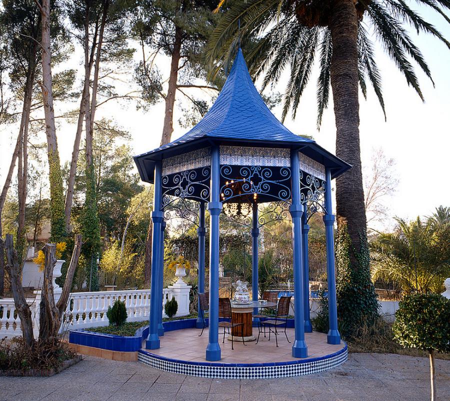 Spanish style gazebo canopies in reality look quite attractive and charming