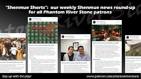 "Shenmue Shorts" Weekly News Round-up for Patrons