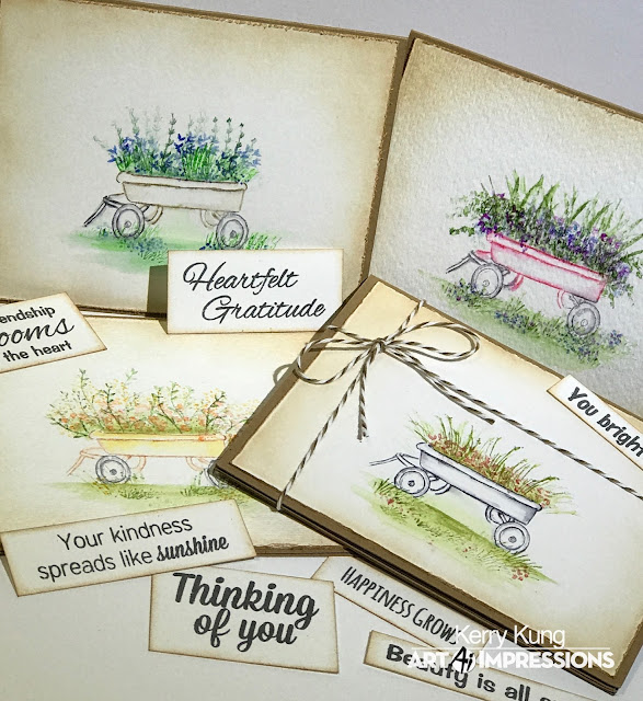 Art Impressions Blog NEW Watercolor 2017 Stamp Sets! Plus, Challenge