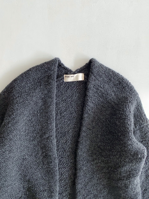 evam eva【エヴァムエヴァ】low gauge cardigan◆eighty88eight/新居浜・愛媛県