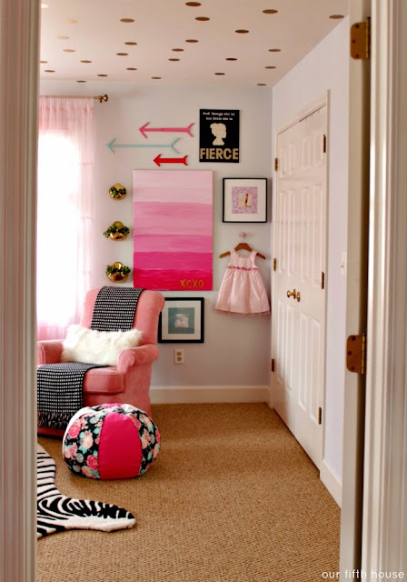 our fifth house - little girl's room