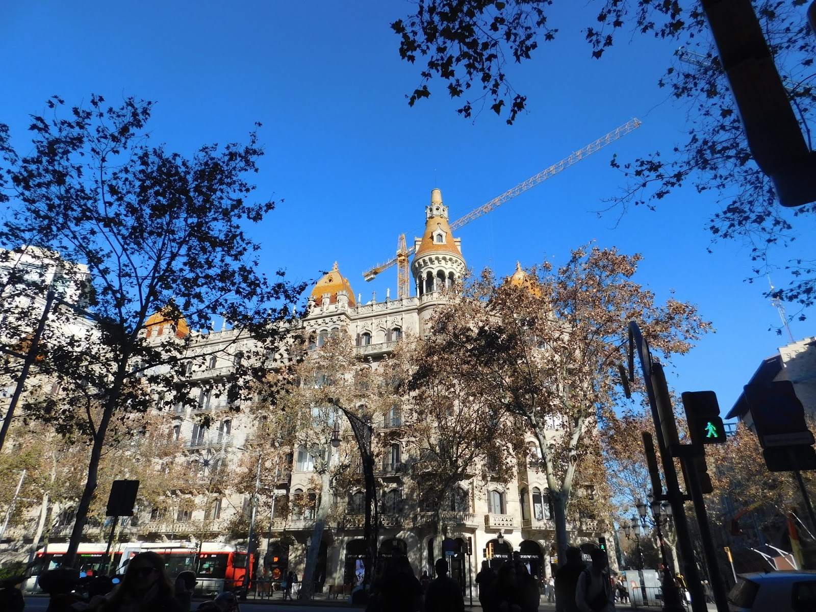 Зимняя барселона