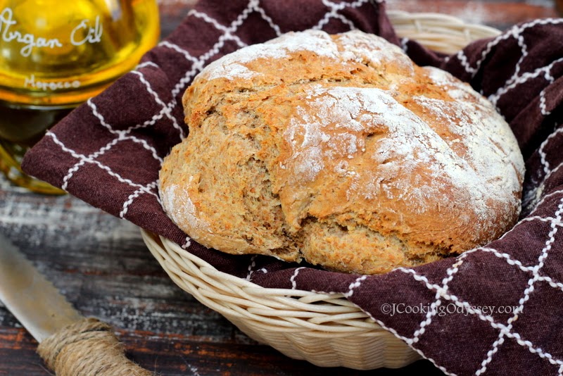 Jagruti's Cooking Odyssey Rosemary and Sun Dried tomato Buckwheat soda