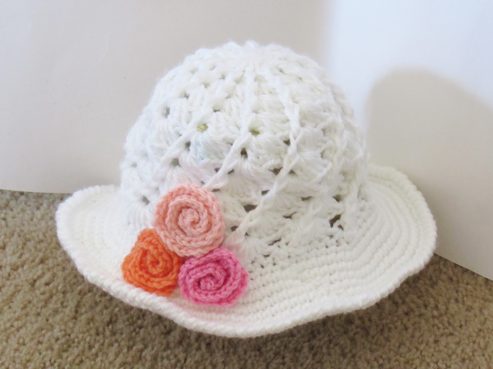 Crochet Dreamz: April Sun Hat, Crochet Pattern, Includes ...