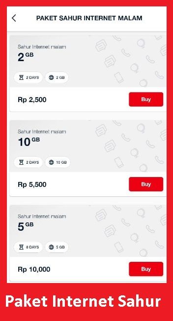 Cara Mengaktifkan Paket Internet Sahur Ramadhan Telkomsel Terbaru Cara Cek Sisa Paket