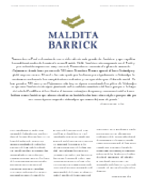 MALDITA BARRICK. PDF ONLINE
