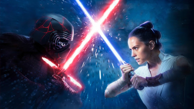 Star Wars: Episódio IX imagem da luta ente os personagens principais