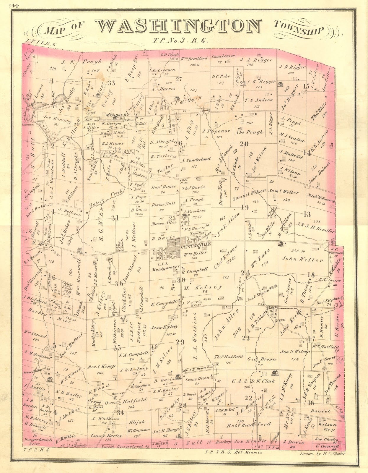 MoselMiami Musings Montgomery county, Washington township, 1875