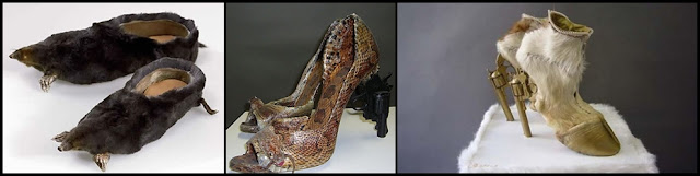 Weird News Stories: Shoes Made from Real Dead Animals - Weird News Stories