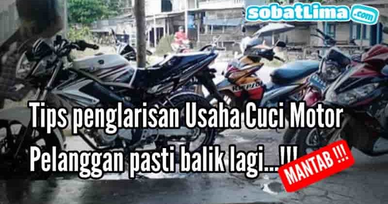 Bisnis Cucian Motor Salju