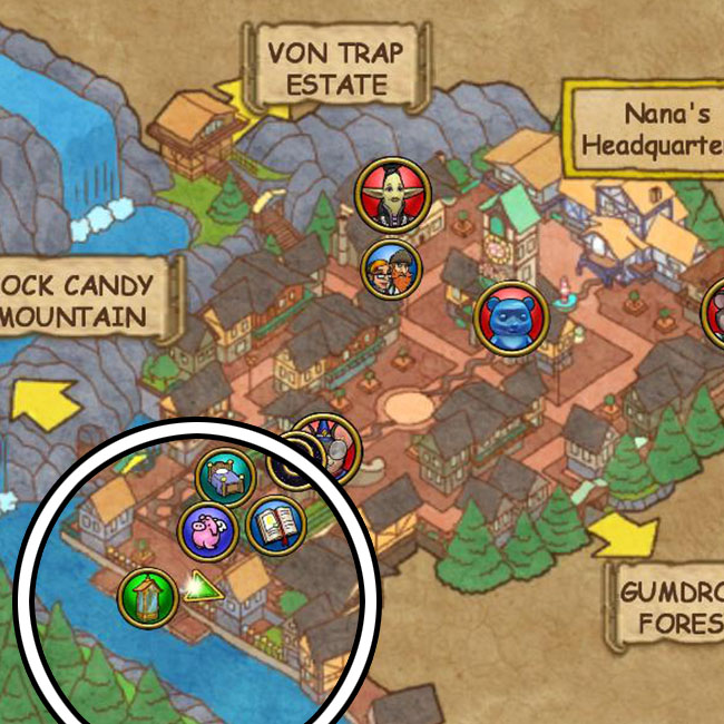 Karamelle Eloise Quest Guide Peanut Buttercups Wizard101 Swordroll