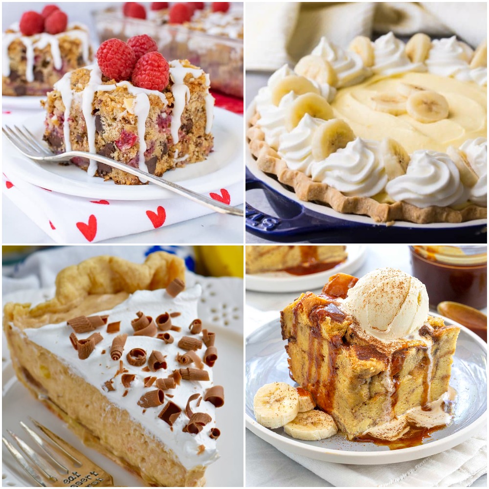 20 Delicious and Easy to Make Banana Desserts