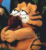 PATRON GRATIS GARFIELD AMIGURUMI