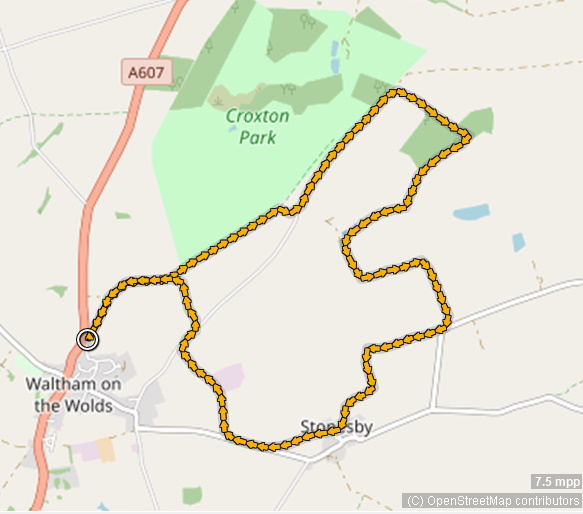 Vale of Belvoir Ramblers Waltham on the Wolds, Bescaby and Stonesby